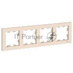 Рамка 4-м AtlasDesign универс. беж. SchE ATN000204