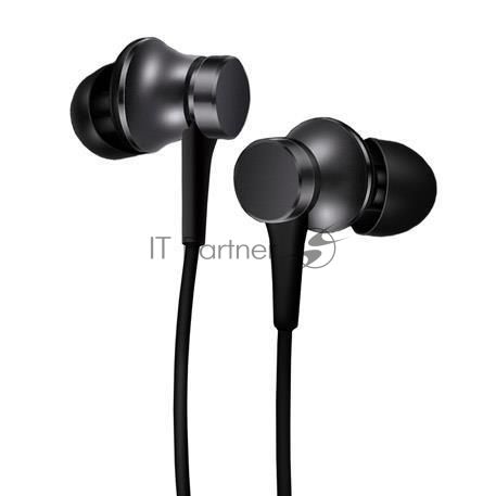 Проводные наушники Xiaomi Mi In-Ear Headphones Basic черный, внутриканальные, Jack 3.5 мм