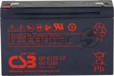 Батарея CSB GP 6120 (6V 12Ah)