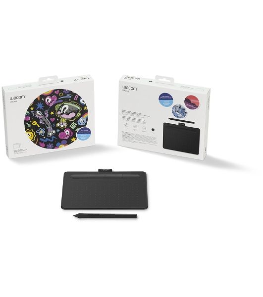 Графический планшет Wacom Intuos S CTL-4100K-N USB черный
