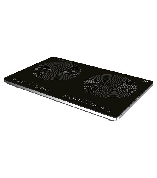 Плита настольная индукционная BQ HP105W чёрный, 3.5 кВт, индукция, конфорки - 2, стеклокерамика, сенсор