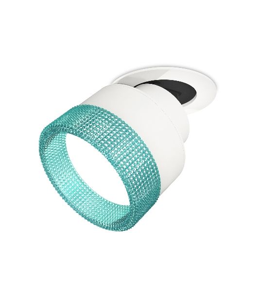 Светильник Ambrella Light XM8101543 SWH/BL белый песок/голубой GX53 (A2241, A2105, C8101, N8488)