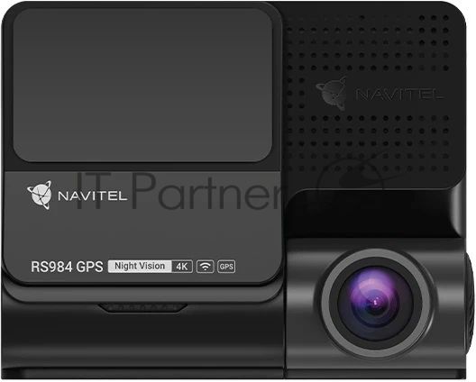 Видеорегистратор Navitel RS984 GPS, 3840x2160, 3", с камерой заднего вида, GPS, Wi-Fi, G-сенсор, датчик движения, GPS-информатор