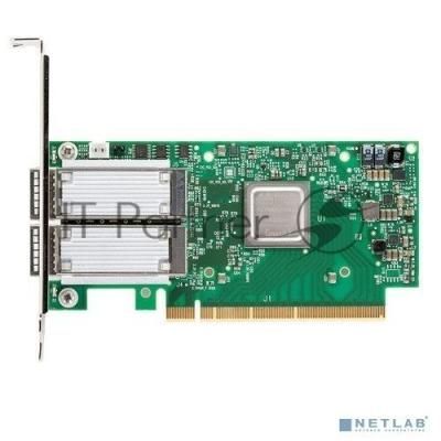 Сетевая карта MELLANOX ConnectX®-5 EN network interface card, 50GbE dual-port QSFP28, PCIe3.0 x16, tall bracket, ROHS R6