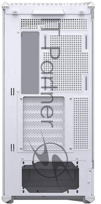 Корпус без блока питания Case JONSBO D400, Midi-Tower, TG, no fan, 2xUSB-A 3.0 + 1xUSB-C 3.2, ATX, mATX, mITX White
