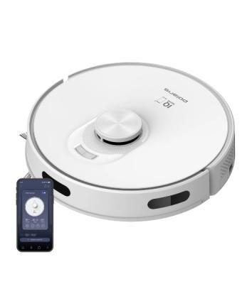 Робот-пылесос Polaris PVCR G2 5001 WI IQ HOME белый, 5100 мАч Li-ion, уборка сухая/влажная, пылесборник контейнер 0,4 л