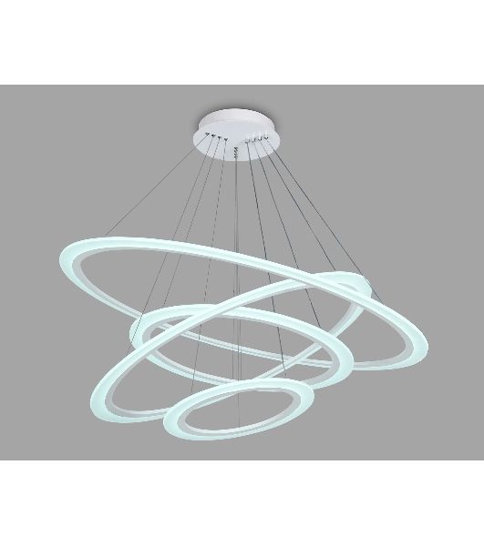 Светильник Ambrella light FA4363/4 WH белый 235W 3000K/4200K/6400K D1000*870 (ПДУ РАДИО 2.4G)