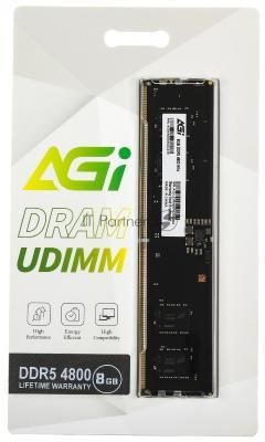Оперативная память AGI, DDR5, 8Gb (1x8Gb), 4800MHz, CL40, DIMM