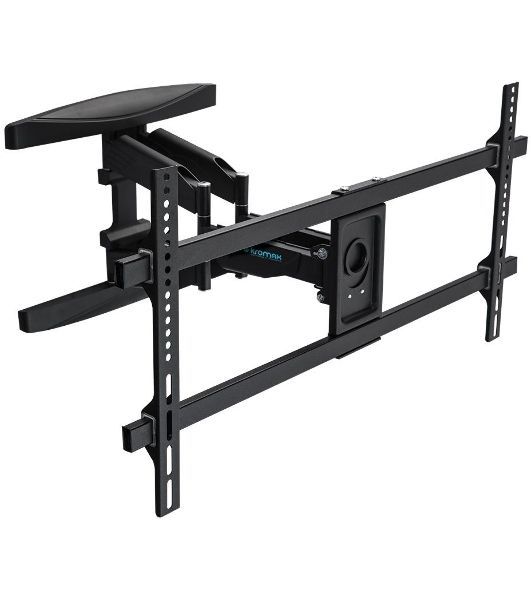 Кронштейн для телевизора Kromax ATLANTIS-65 черный 40"-90" макс.45кг настенный поворотно-выдвижной и наклонный