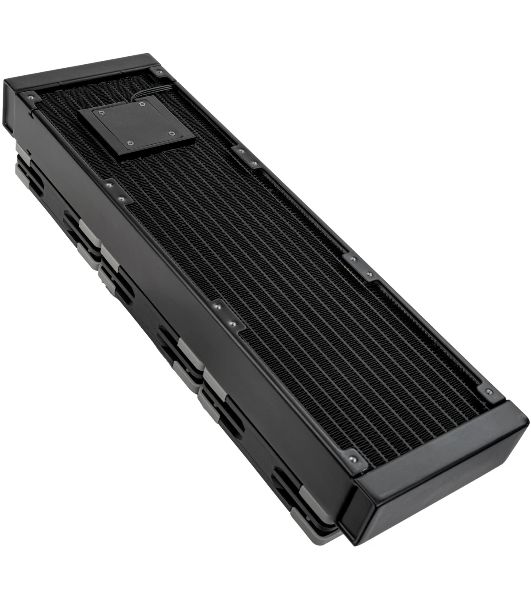 Система жидкостного охлаждения SilverStone XE360PDD черный, 360 мм, 3x120 мм, 800-3000 об/мин, 39.6 дБ, 4 pin PWM, без подсветки