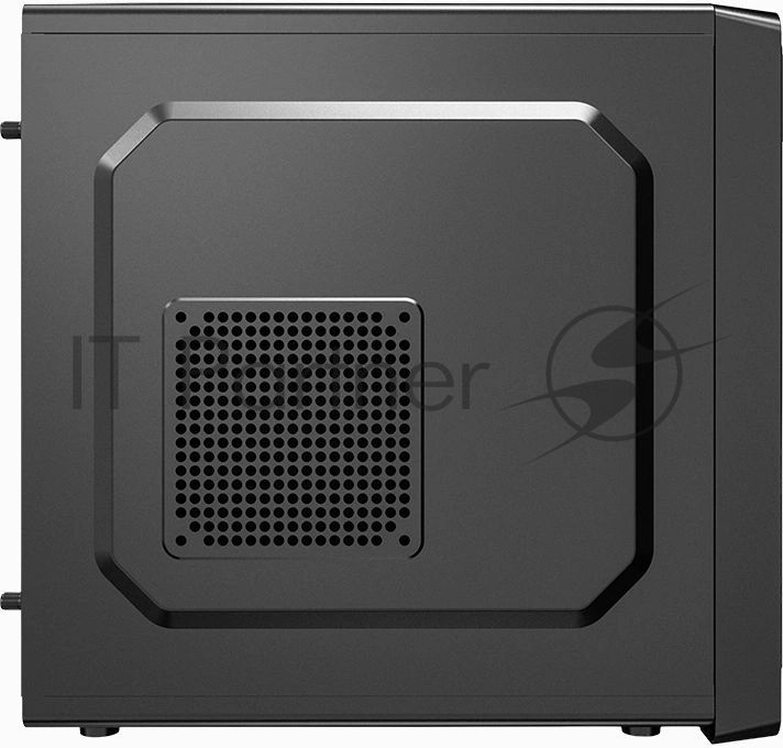 Корпус Accord ACC-811 черный без БП mATX 1x80mm 3x120mm 1xUSB2.0 1xUSB3.0 audio bott PSU