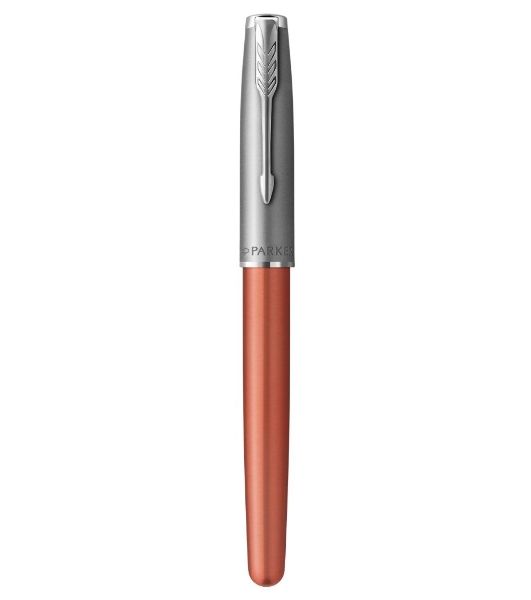 Ручка перьевая Parker Sonnet Essentials SB F545 (CW2169228) LaqOrange CT, F, сталь нержавеющая, подарочная коробка