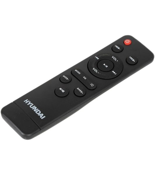Микросистема Hyundai H-HA640 черный 150Вт FM USB BT SD/MMC/MS