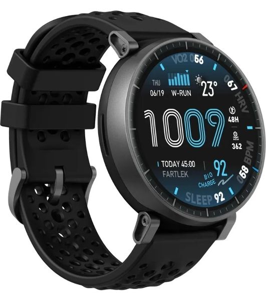 Умные часы Amazfit Active Max A2557, 1.5" AMOLED, Wi-Fi, Bluetooth, NFC, 5ATM, черный