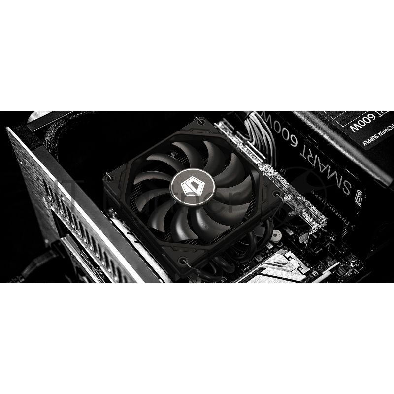 Кулер для процессора ID-Cooling IS-40X V3 Soc-AM5/AM4/1151/1200/1700 4-pin 14-35dB Al+Cu 100W 400gr Ret