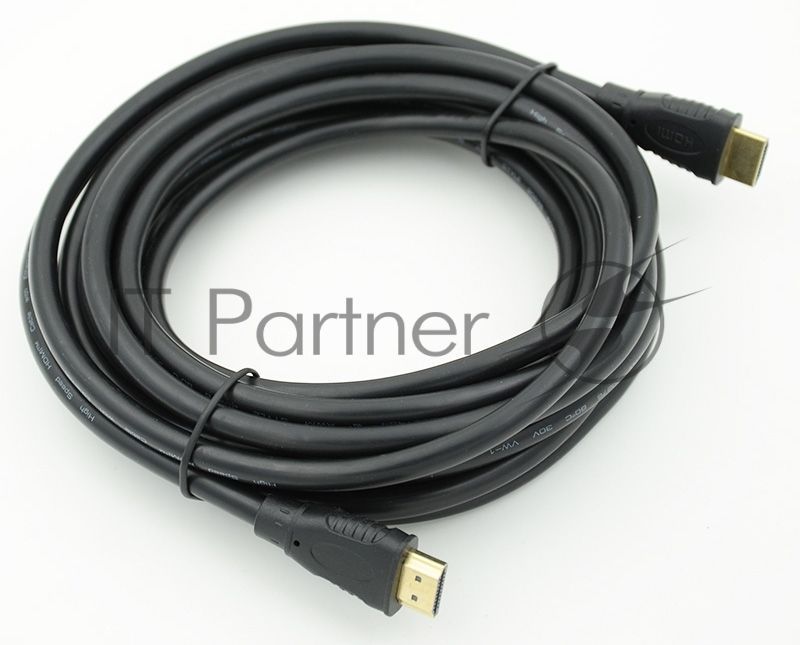 Кабель аудио-видео Behpex HDMI (m)/HDMI (m) 5м. черный ver1.4