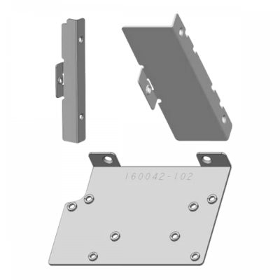 Рамка Chenbro 84H323610-058 Рамка крепления блока питания FSP550-50ERS в корпус RM236xx