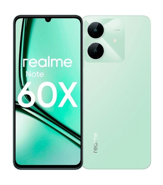 Смартфон Realme Note 60х RMX3938 3/64Gb, зеленый