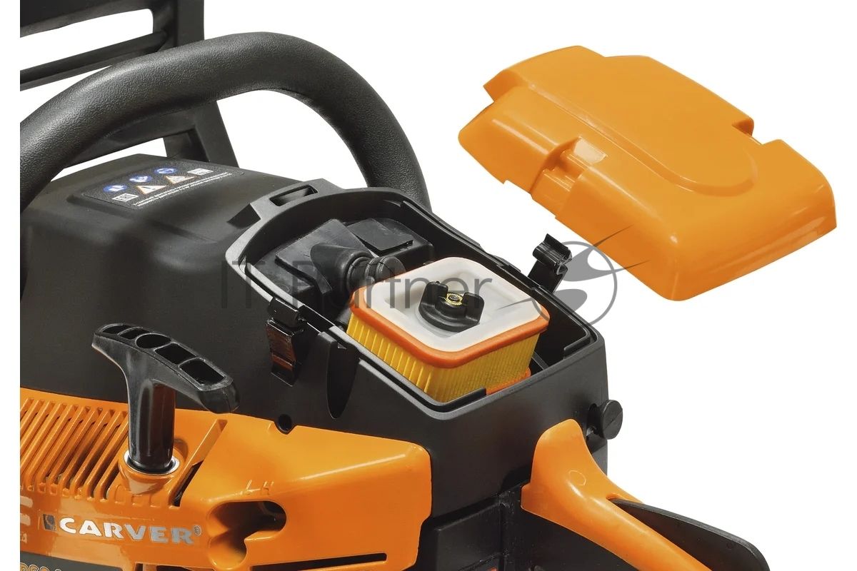 Пила бензиновая CARVER RSG 362MF [01.004.00061] (Металл.стартер, целлюлозный фильтр; 20", цепь PROFI 0,325-1,5-76зв.)