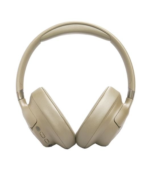 Беспроводные/проводные наушники JBL Tune 780NC бежевый, полноразмерные, Bluetooth + проводной, адаптивное шумоподавление