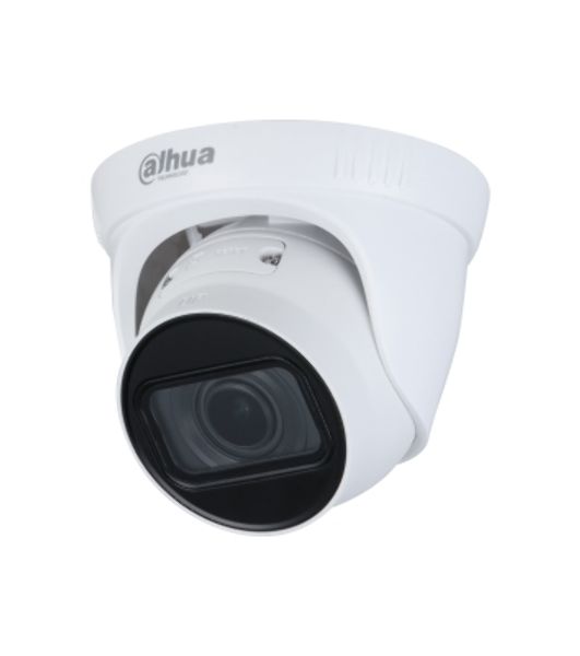 Уличная купольная IP-видеокамера Dahua 2Мп; 1/2.8” CMOS; моторизованный объектив 2.8~12 мм; механический ИК-фильтр; чувствительность 0.008лк@F1.7; сжатие: H.265+, H.265, H.264+, H.264, MJPEG; 2 потока