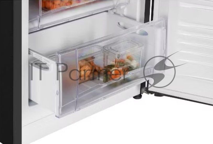 Морозильная камера Nordfrost DF 261 BAP, черный, 111л, 4 ящика