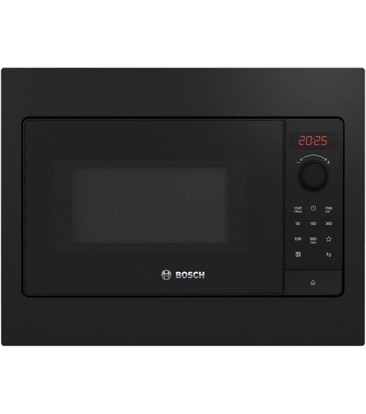Микроволновая печь Bosch BFL523MB4 черный (встраиваемая)