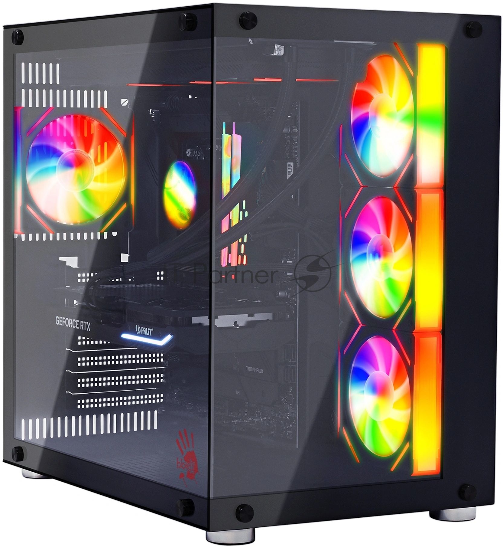 Компьютер Bloody BD-PC CZ79C3 MT i7 14700F (2.1) 64Gb SSD 1Tb RTX 5080 16Gb Win 11H 64 GbitEth 850W черный (2086028)