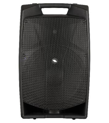 Активная акустическая система PROEL V15PRO 2-х полосная, НЧ динамик 15", ВЧ динамик 1", DSP, мощность пик./ном. 600/300 Вт, АЧХ 45-20000 Гц, макс. SPL 126 дБ, Combo XLR/TRS мик./лин. вход, XLR лин. выход, USB-A порт для радиосистем U24B/U24H