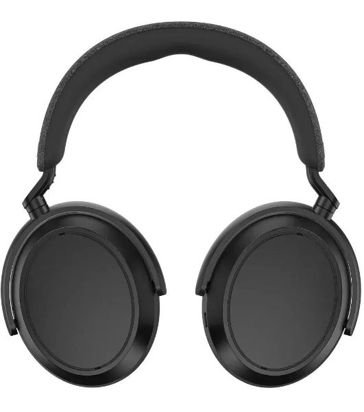 Беспроводные/проводные наушники Sennheiser Momentum 4 Wireless черный, полноразмерные, Bluetooth + Jack 3.5 мм, активное шумоподавление, до 60 ч