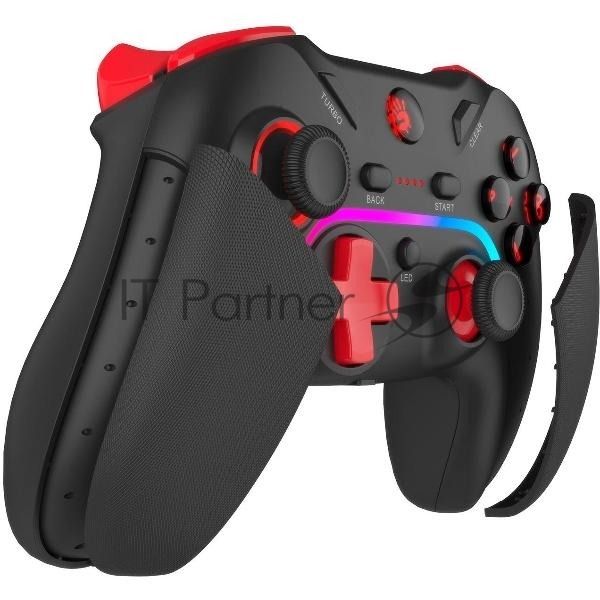 Геймпад A4Tech Bloody GPW70 Sports черный USB Беспроводной виброотдача обратная связь