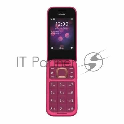 Мобильный телефон Nokia 2660 TA-1469 DS Pop розовый