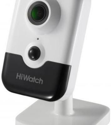 Видеокамера IP Hikvision HiWatch DS-I214(B) 4-4мм цветная корп.:белый/черный