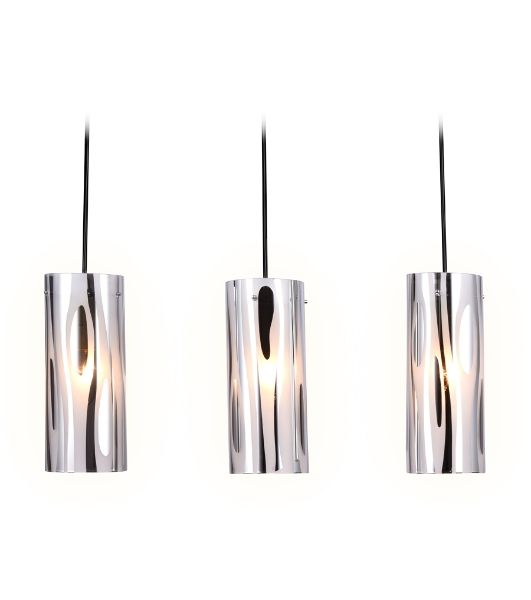 Светильник Ambrella light TR3590/3 CH/SM хром/дымчатый E27/3 max 40W 530*100*900