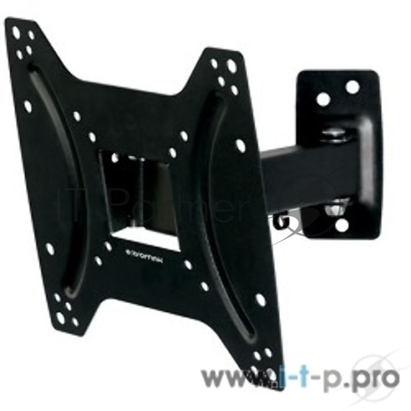 Кронштейн Kromax OPTIMA-203 черный, 15"-42", max 25 кг, настенный, VESA 200x200 мм