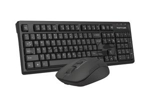 Комплект клавиатура+мышь A4Tech FStyler FG1200 беспроводной, USB, чёрный