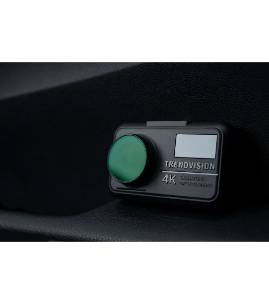 Видеорегистратор TrendVision Hybrid Signature Real 4K Max, 3840x2160, 3", GPS/ГЛОНАСС, Wi-Fi, G-сенсор, датчик движения, GPS-информатор