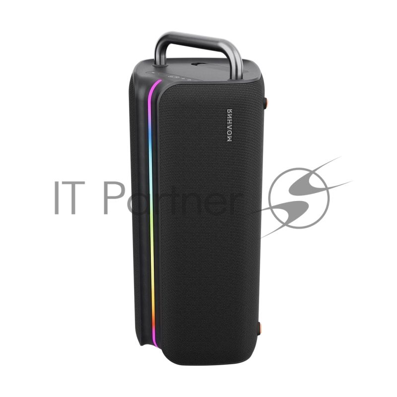 Колонка портативная Ural Молния Бит черный 420W 1.1 BT/3.5Jack/USB-C 10м 8000mAh (без.бат)
