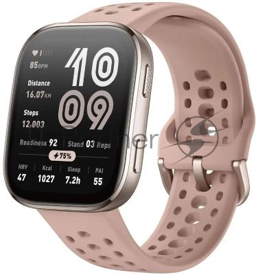 Умные часы Amazfit Bip 6 A2435 1.97" AMOLED корп.розовое золото рем.розовый разм.брасл.:130-195мм (6972596108771)