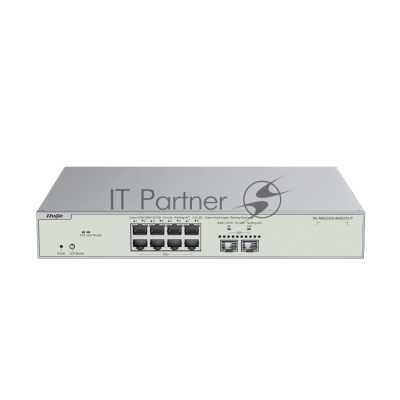 Коммутатор Ruijie Reyee RG-NBS3300-8MG2XS-P, 8×2.5 Гбит/с PoE+ + 2×10 Гбит/с SFP+ Uplink, управляемый