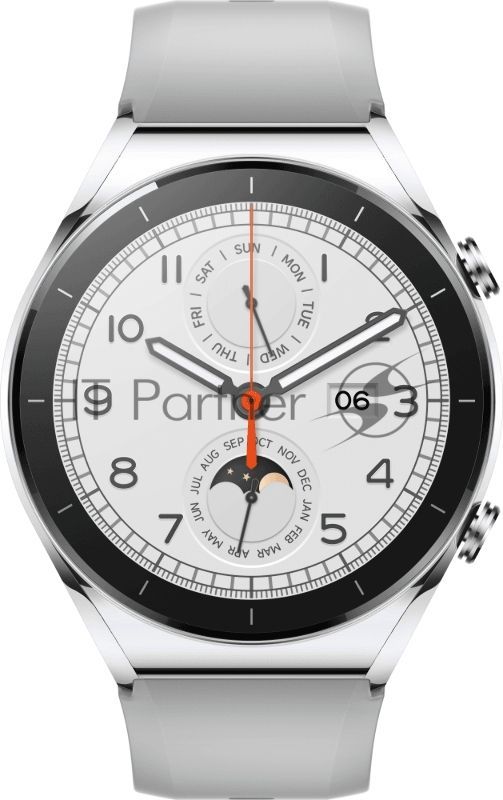 Смарт-часы Xiaomi Watch S1 GL 46мм 1.43" AMOLED корп.серебристый рем.серебристый BHR5560GL