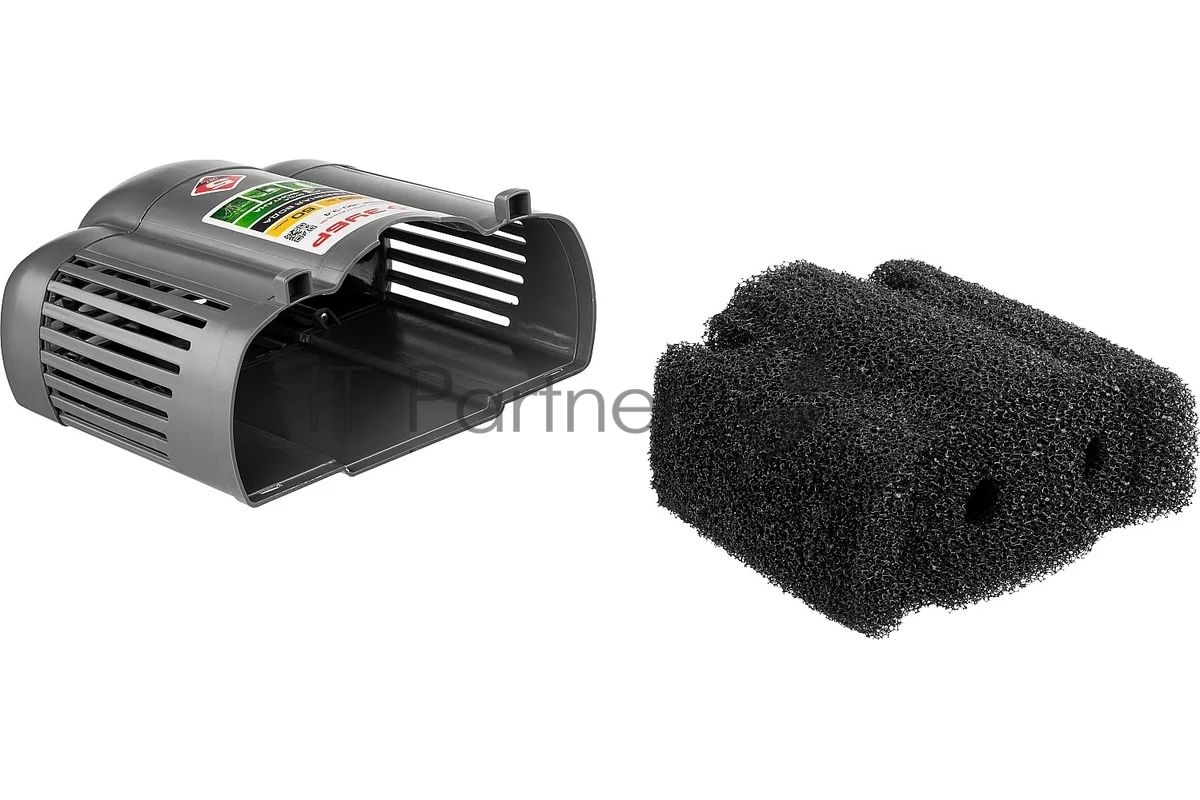 Насос фонтанный ЗУБР ЗНФГ-33-2.5 ( для грязной воды, напор 2,5м, насадки: колокольчик, гейзер, водопад, 50Вт, 33л/мин }