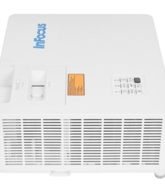 Лазерный проектор InFocus INL174 DLP, XGA, 4100 lm, 3 500 000:1, 1.942.16:1, HDMI x2, VGA in x1, Composite video x1, RS232 x1, Audio in/out, VGA out x1, USB-A x1, 1х15w, 2,9 кг, белый