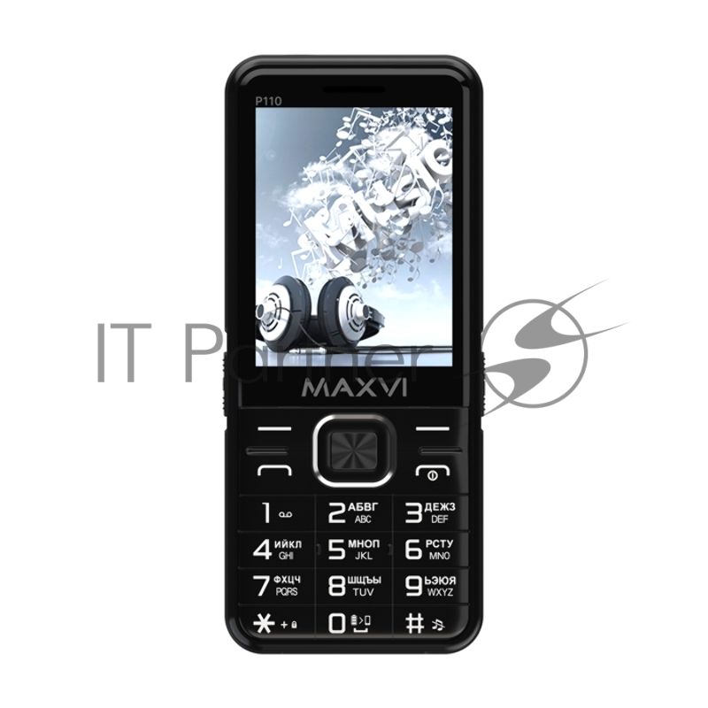 Мобильный телефон Maxvi P110 черный