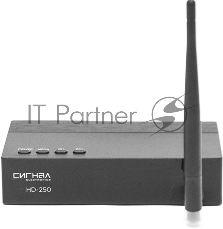 Ресивер DVB-T2 Сигнал Эфир HD-250 черный