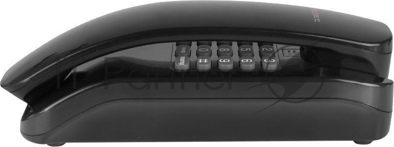 Телефон проводной TEXET TX-215 черный