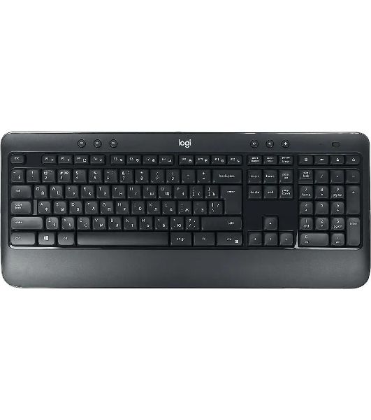 Комплект клавиатура+мышь Logitech MK540 Advanced беспроводной, USB, 1000 DPI, чёрный