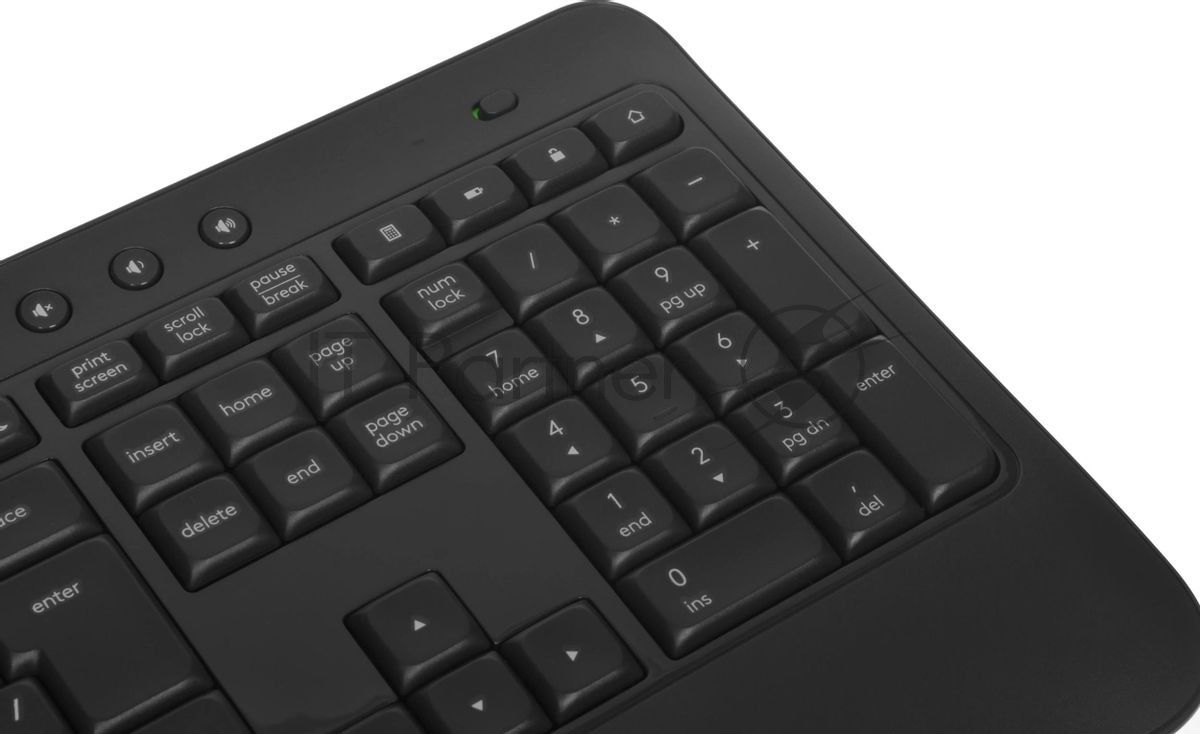Комплект клавиатура+мышь Logitech MK540 Advanced беспроводной, USB, 1000 DPI, чёрный