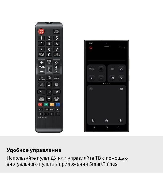 Телевизор Samsung 43" UE43F6000FUXRU черный LED FHD 60Hz Smart TV