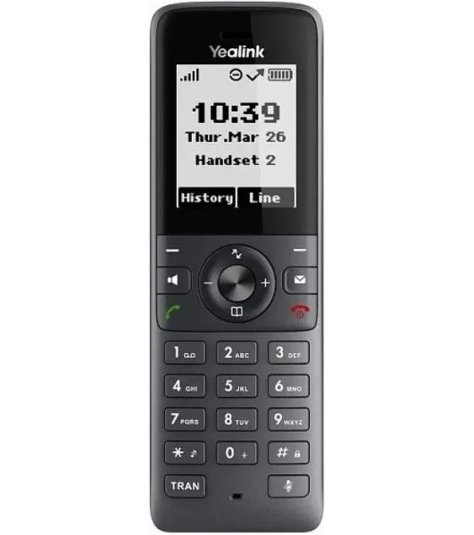 Телефон DECT-трубка Yealink W71H, экран 1.8", FNR, для W70B/W71P/W73P/W74P/W76P/W79P/W75/W80/W90